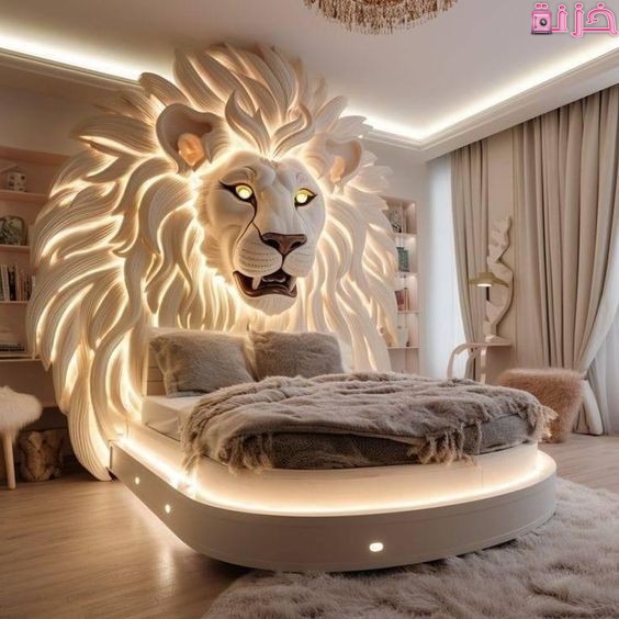 ديكور جبس بورد غرف نوم للعرسان